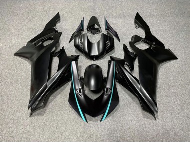 Compra Acentos En Negro Mate & Verde Azulado 17-21 Yamaha R6 Carenados Moto