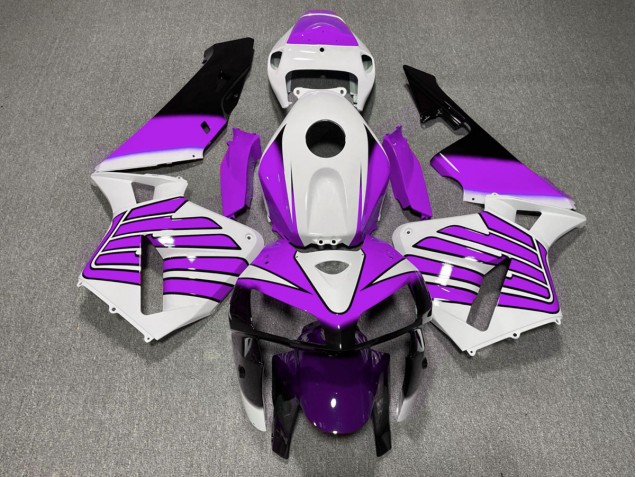 Alas Moradas & Blancas 05-06 Honda CBR600RR Carenados Moto Alas Moradas & Blancas 05-06 Honda CBR600RR Carenados Moto
