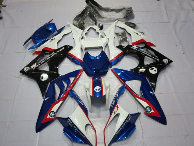 Alien Azul & Blanco 09-14 BMW S1000RR Carenados Moto