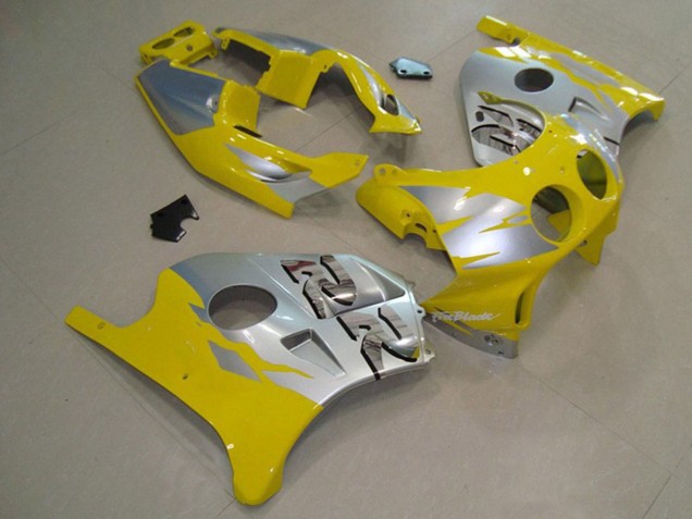 Amarillo Plata 90-98 Honda CBR250RR Carenados Moto Amarillo Plata 90-98 Honda CBR250RR Carenados Moto