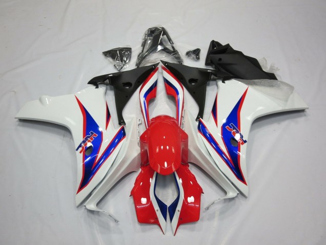 Azul Blanco Rojo HRC 11-12 Honda CBR600F Carenados Moto