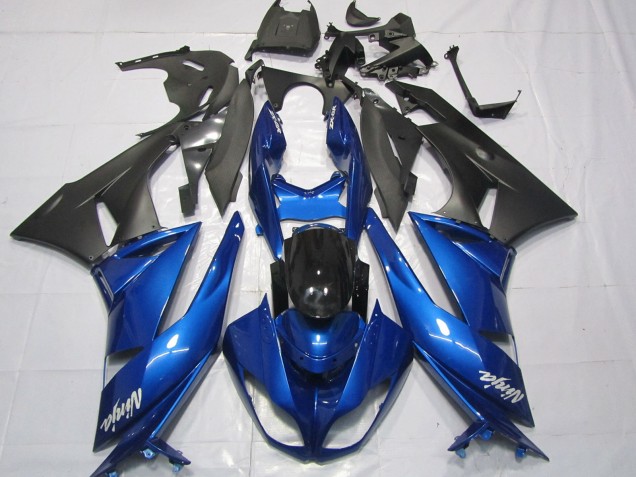 Azul Brillante 09-12 Kawasaki ZX6R Carenados Moto Azul Brillante 09-12 Kawasaki ZX6R Carenados Moto