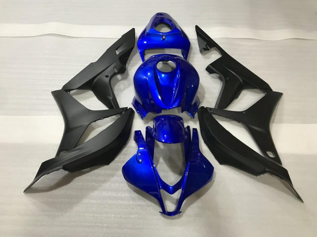 Azul Brillante & Lima 07-08 Honda CBR600RR Carenados Moto Azul Brillante & Lima 07-08 Honda CBR600RR Carenados Moto