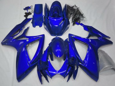 Compra Azul Brillante Liso 06-07 Suzuki GSXR 600-750 Carenados Moto