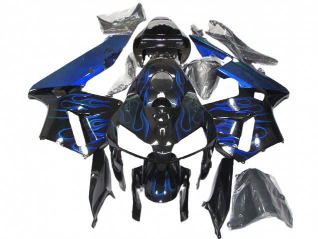 Azul Brillante Llama 05-06 Honda CBR600RR Carenados Moto Azul Brillante Llama 05-06 Honda CBR600RR Carenados Moto