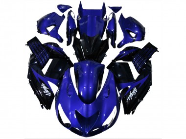 Compra Azul Brillante & Negro 06-11 Kawasaki ZX14R Carenados Moto