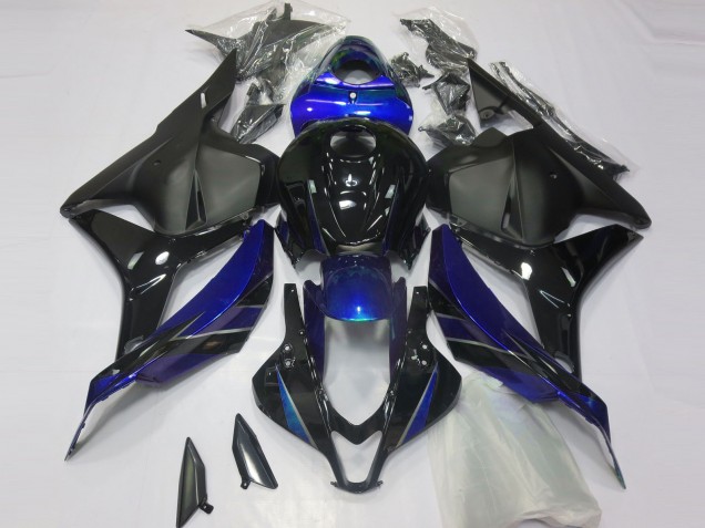 Azul Brillante & Negro 09-12 Honda CBR600RR Carenados Moto Azul Brillante & Negro 09-12 Honda CBR600RR Carenados Moto