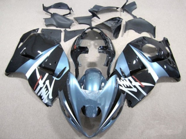 Azul Claro & Negro 97-07 Suzuki GSXR 1300 Carenados Moto Azul Claro & Negro 97-07 Suzuki GSXR 1300 Carenados Moto