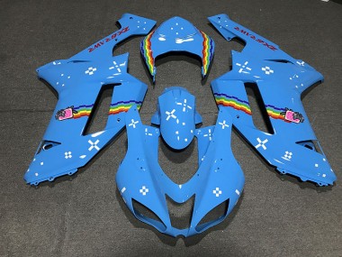 Compra Azul Claro Personalizado 07-08 Kawasaki ZX6R Carenados Moto