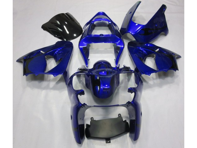 Azúl Metálico 00-02 Kawasaki ZX6R Carenados Moto Azúl Metálico 00-02 Kawasaki ZX6R Carenados Moto