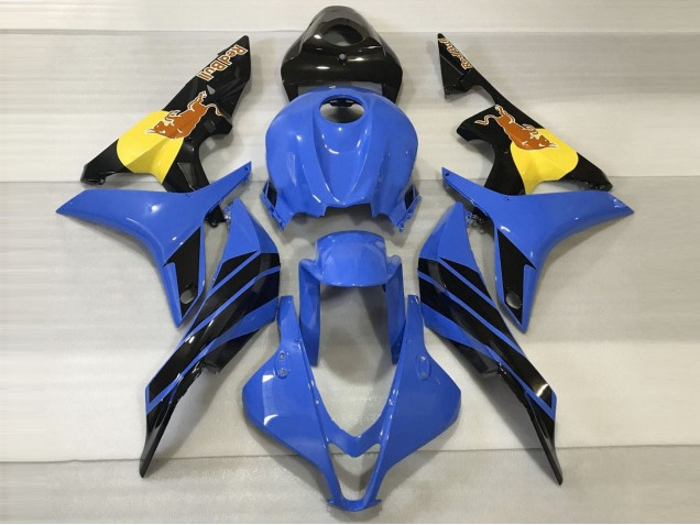 Azul & Naranja Toro 07-08 Honda CBR600RR Carenados Moto Azul & Naranja Toro 07-08 Honda CBR600RR Carenados Moto