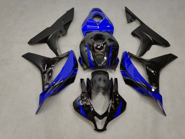 Azul & Negro 07-08 Honda CBR600RR Carenados Moto