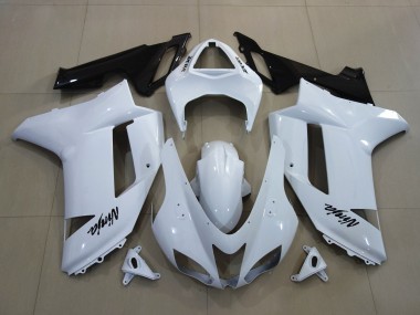 Compra Blanco Brillante 07-08 Kawasaki ZX6R Carenados Moto