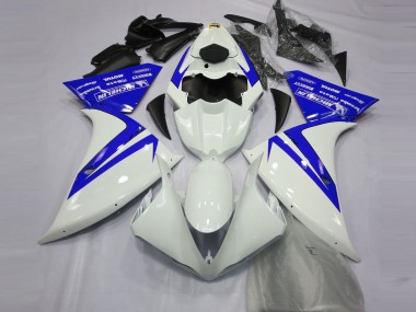 Compra Blanco Brillante & Azul 12-14 Yamaha R1 Carenados Moto