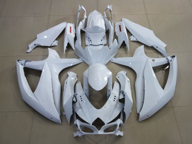 Compra Blanco Brillante & Rojo 08-10 Suzuki GSXR 600-750 Carenados Moto