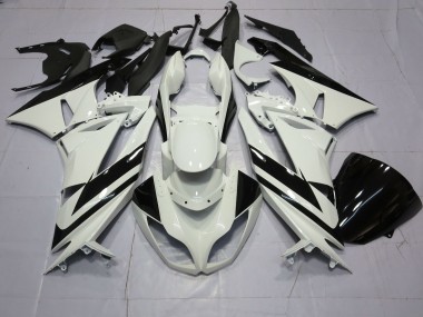Compra Blanco Especial Negro 09-12 Kawasaki ZX6R Carenados Moto