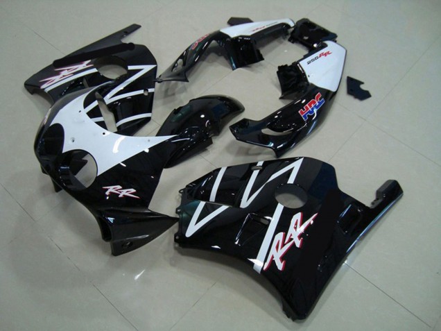 Blanco Negro HRC 90-98 Honda CBR250RR Carenados Moto Blanco Negro HRC 90-98 Honda CBR250RR Carenados Moto