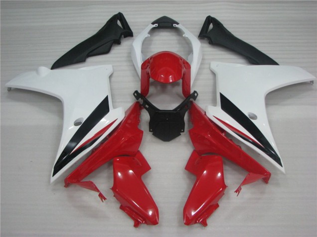 Blanco Negro & Rojo 11-12 Honda CBR600F Carenados Moto Blanco Negro & Rojo 11-12 Honda CBR600F Carenados Moto