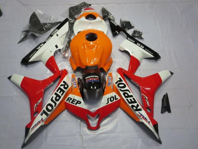Blanco Repsol 07-08 Honda CBR600RR Carenados Moto Blanco Repsol 07-08 Honda CBR600RR Carenados Moto