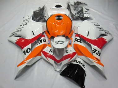 Compra Blanco Rojo & Naranja Repsol 09-12 Honda CBR600RR Carenados Moto