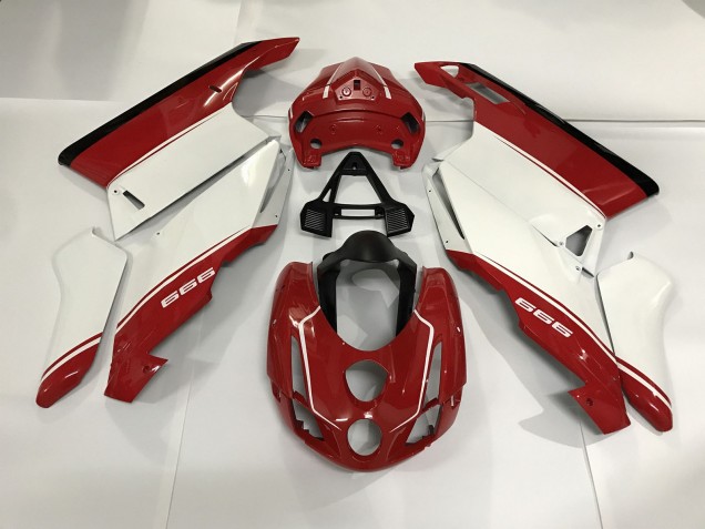 Blanco Rojo & Negro 03-04 Ducati 749 999 Carenados Moto Blanco Rojo & Negro 03-04 Ducati 749 999 Carenados Moto