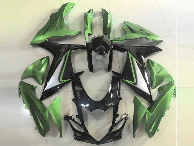 Bordes Verdes Brillantes 11-24 Suzuki GSXR 600-750 Carenados Moto Bordes Verdes Brillantes 11-24 Suzuki GSXR 600-750 Carenados Moto