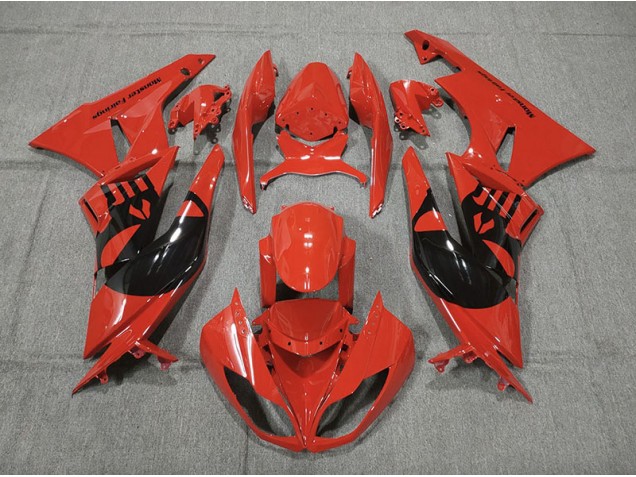 Castigador Rojo 09-12 Kawasaki ZX6R Carenados Moto Castigador Rojo 09-12 Kawasaki ZX6R Carenados Moto