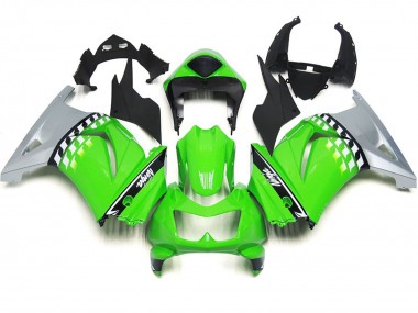 Compra Cuadro Verde & Negro 08-12 Kawasaki Ninja 250 Carenados Moto