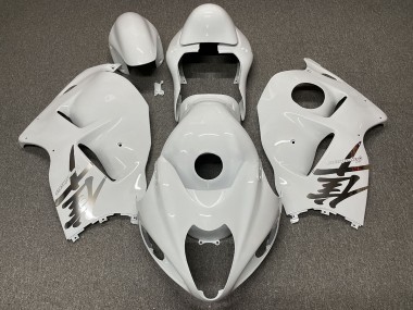 Compra Diseño Blanco Brillante 97-07 Suzuki GSXR 1300 Carenados Moto
