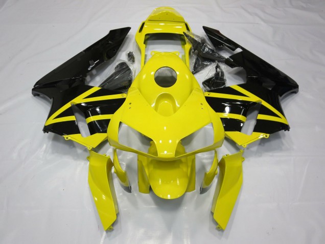Estilo Amarillo & Negro OEM 03-04 Honda CBR600RR Carenados Moto Estilo Amarillo & Negro OEM 03-04 Honda CBR600RR Carenados Moto