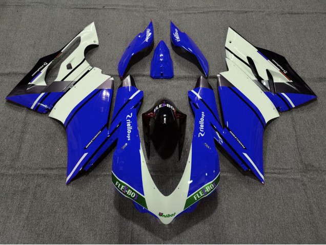 Estilo Azul Oscuro OEM 15-17 Ducati 959 1299 Carenados Moto Estilo Azul Oscuro OEM 15-17 Ducati 959 1299 Carenados Moto
