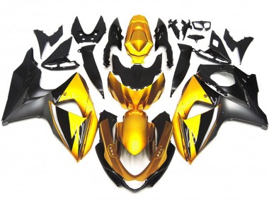 Compra Estilo Dorado & Gris OEM Personalizado 09-16 Suzuki GSXR 1000 Carenados Moto