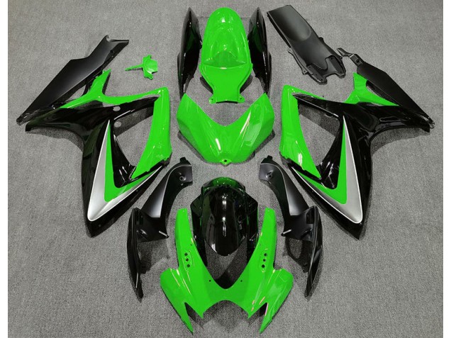 Estilo Verde OEM 06-07 Suzuki GSXR 600-750 Carenados Moto