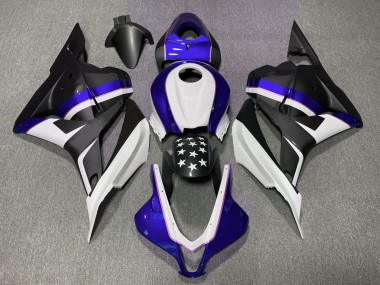 Compra Estrella Negra Mate & Azul Oscuro 09-12 Honda CBR600RR Carenados Moto