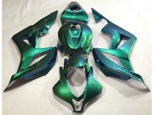 Llanura Verde Esmeralda 07-08 Honda CBR600RR Carenados Moto