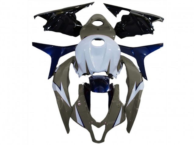 Marrón Brillante & Azul 09-12 Honda CBR600RR Carenados Moto Marrón Brillante & Azul 09-12 Honda CBR600RR Carenados Moto