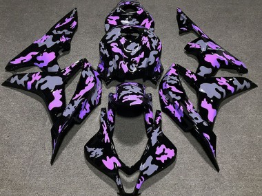 Compra Morado & Gris Camuflaje 07-08 Honda CBR600RR Carenados Moto