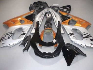 Compra Naranja Brillante Plata & Negro 98-07 Yamaha YZF600 Carenados Moto