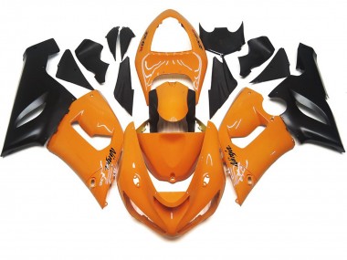 Compra Naranja Claro & Negro 05-06 Kawasaki ZX6R Carenados Moto