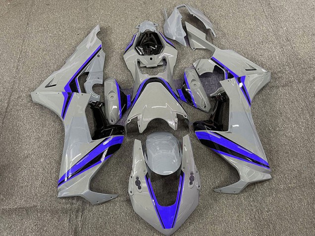 Nardo Con Rayas Azules 17-23 Honda CBR1000RR Carenados Moto