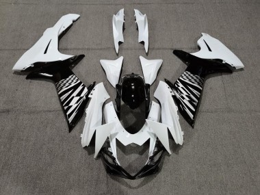 Compra Negro Blanco & Plata 11-24 Suzuki GSXR 600-750 Carenados Moto