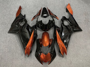 Compra Negro Brillante & Naranja Quemado 17-21 Yamaha R6 Carenados Moto