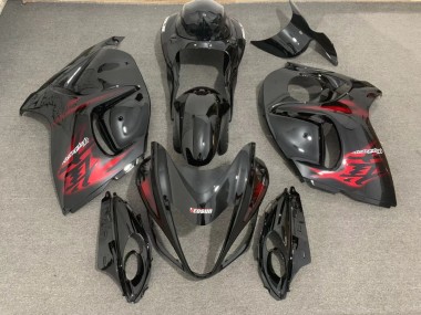 Compra Negro Brillante & Rojo 08-20 Suzuki GSXR 1300 Carenados Moto