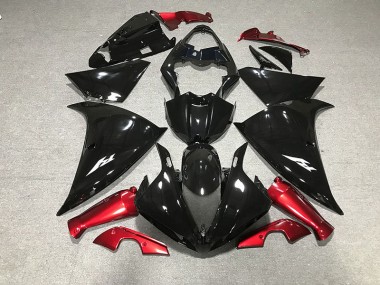 Compra Negro Brillante & Rojo 09-11 Yamaha R1 Carenados Moto