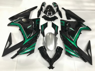 Compra Negro Brillante & Verde Esmeralda 13-18 Kawasaki Ninja 300 Carenados Moto