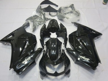 Compra Negro Brillo 08-12 Kawasaki Ninja 250 Carenados Moto