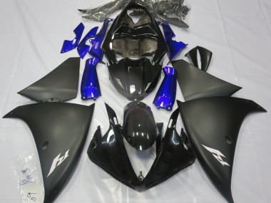 Compra Negro Mate & Azul 09-11 Yamaha R1 Carenados Moto
