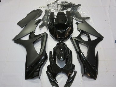 Compra Negro Mate Negro Brillante 07-08 Suzuki GSXR 1000 Carenados Moto