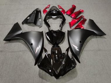 Compra Negro Mate & Rojo 09-11 Yamaha R1 Carenados Moto