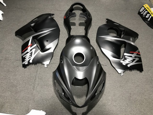 Plata Mate / Negro 97-07 Suzuki GSXR 1300 Carenados Moto Plata Mate / Negro 97-07 Suzuki GSXR 1300 Carenados Moto